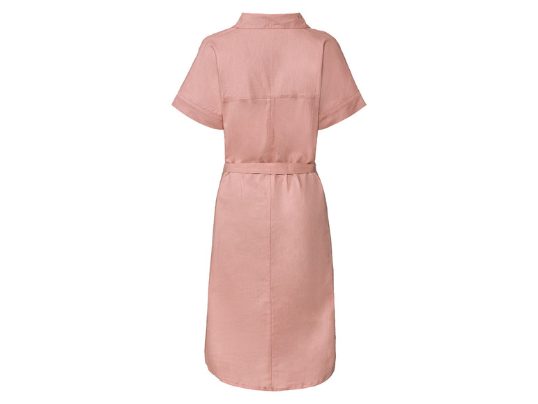 Ga naar volledige schermweergave: esmara® Midi-jurk van een linnenmix - afbeelding 4