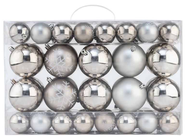 Ga naar volledige schermweergave: LIVARNO home Kerstballen, set van 68 - afbeelding 2