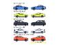 Een collectie Mercedes-AMG modelauto's, waaronder de SL 63, CLE 53, A 35, GT 63 en GLC 63 S E Performance.