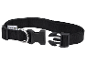 Collier pour chien Zoofari noir avec boucle.