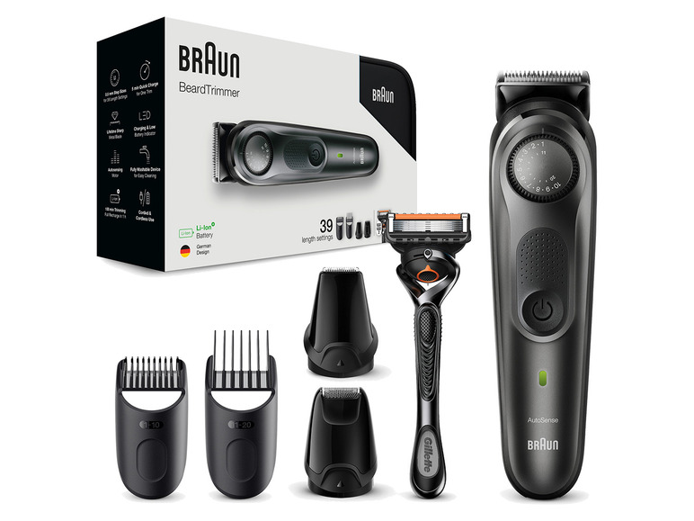 Aller en mode plein écran BRAUN Tondeuse à cheveux et à barbe BT7940 - Photo 1