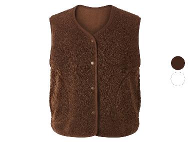 ESMARA® Gilet sans manches en fausse fourrure pour femmes