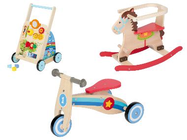 lupilu® Draisienne / cheval à bascule / chariot de marche en bois