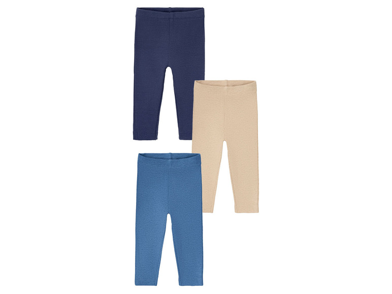 Ga naar volledige schermweergave: lupilu® Set van 3 geribbelde leggings - afbeelding 10
