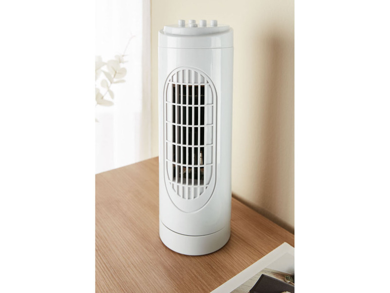 Aller en mode plein écran SILVERCREST® Mini-ventilateur colonne, 3 vitesses, 30 W - Photo 2