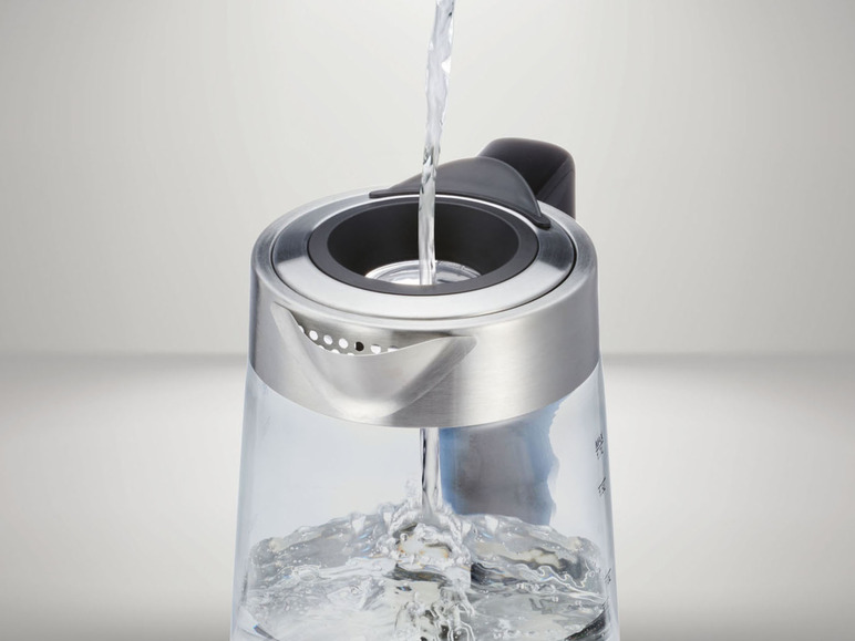 Aller en mode plein écran SILVERCREST® KITCHEN TOOLS Bouilloire en verre, max. 3 000 W, contenu 1,7 L - Photo 10