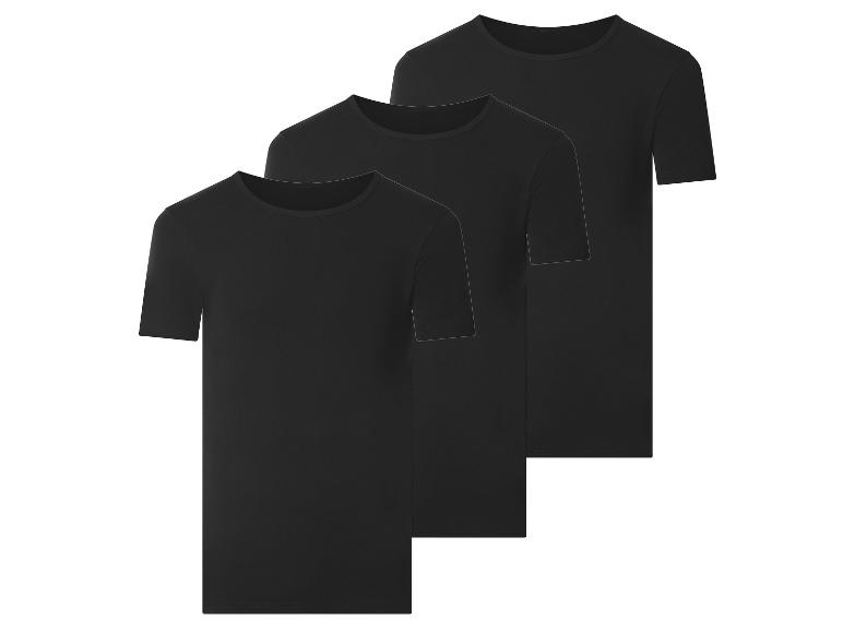 Lot de trois t-shirts noirs à manches courtes