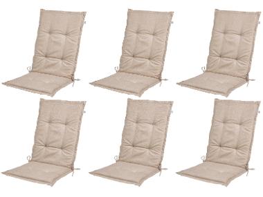 Lot de 6 coussins pour chaise de jardin, 113 x 50 cm LIVARNO home