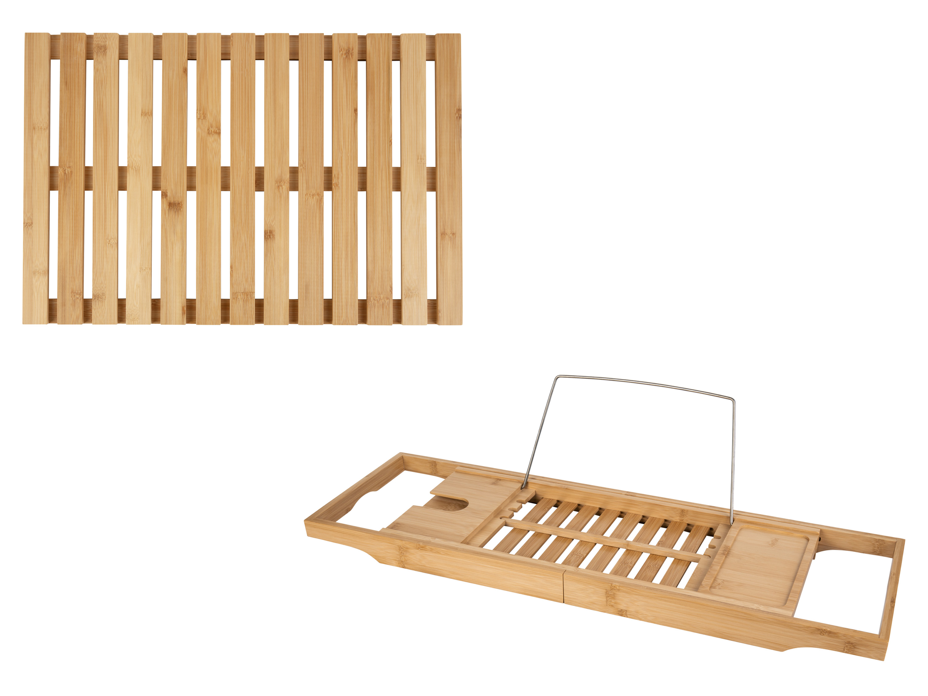Bamboe badmat / badplank LIVARNO home