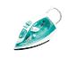 SilverCrest stoomstrijkijzer in wit en turquoise