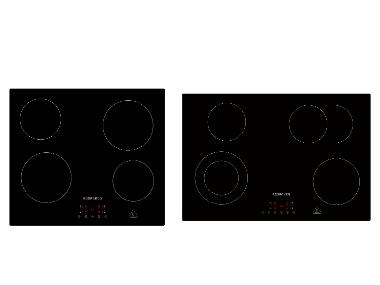 RESPEKTA Table de cuisson vitrocéramique, sans cadre