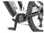 Détails d'un vélo électrique Prophete : moteur, pédales et transmission.
