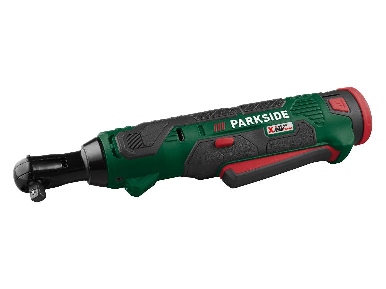 Clé à cliquet sans fil PARKSIDE X 12 V Team en vert et noir