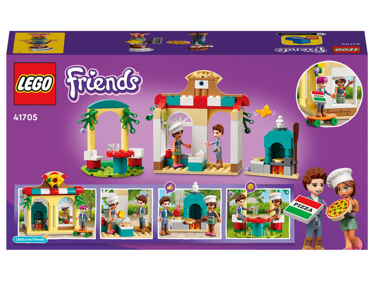 Ga naar volledige schermweergave: LEGO® Friends »Pizzeria Heartlake City« (41705) - afbeelding 3