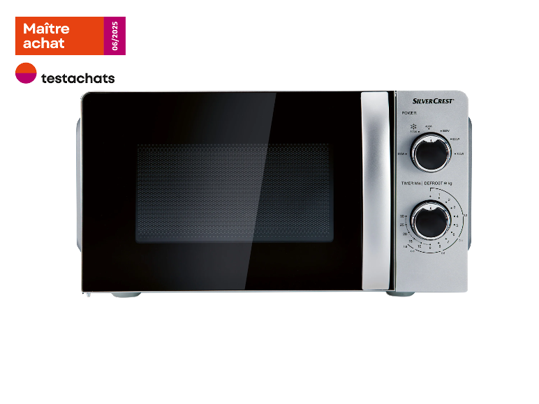 Four à micro-ondes SilverCrest, testé par Maître achat.