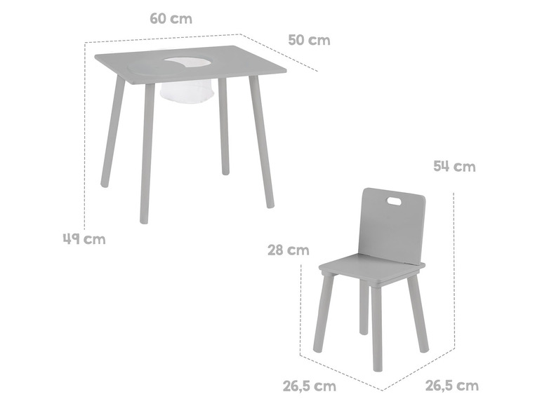 Aller en mode plein écran roba Table pour enfants avec 2 chaises - Photo 8
