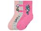 Trois paires de chaussettes pour filles avec les Schtroumpfs.