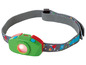 Groene kinderkoplamp met raketprint