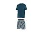 T-shirt et short rayé pour homme.