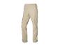 Beige heren wandelbroek met elastische tailleband en zijzakken