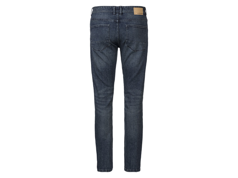 Ga naar volledige schermweergave: LIVERGY® Slim fit jeans van een katoenmix - afbeelding 3