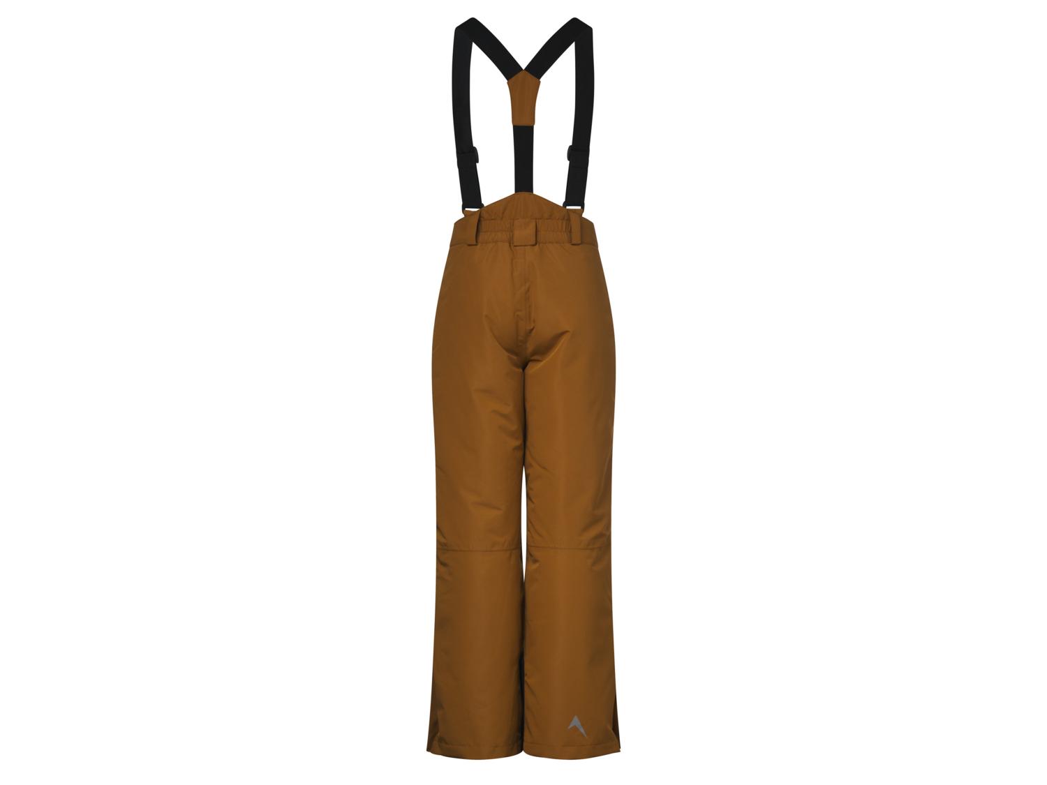 Pantalon De Ski Enfant/ado Crivit - Imperméable Et Coupe-vent - Rembourrage Thermique Recyclé - Taille Ajustable Avec Bretelles - 5