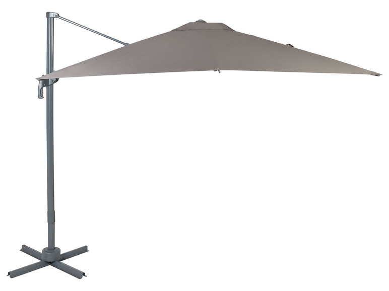 Aller en mode plein écran Parasol flottant 2,5 x 2,5 m gris LIVARNO home - Photo 1