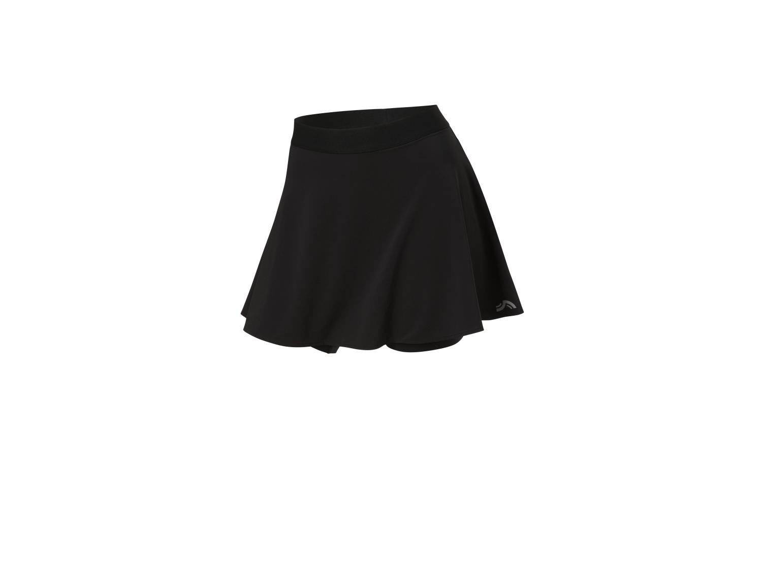 Stradivarius - Pantalon évasé avec jupe - Noir