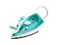 SilverCrest stoomstrijkijzer in wit en turquoise