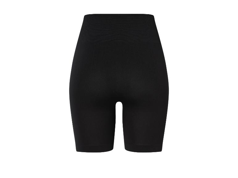 Zwarte, hoge taille, naadloze shapewear shorts