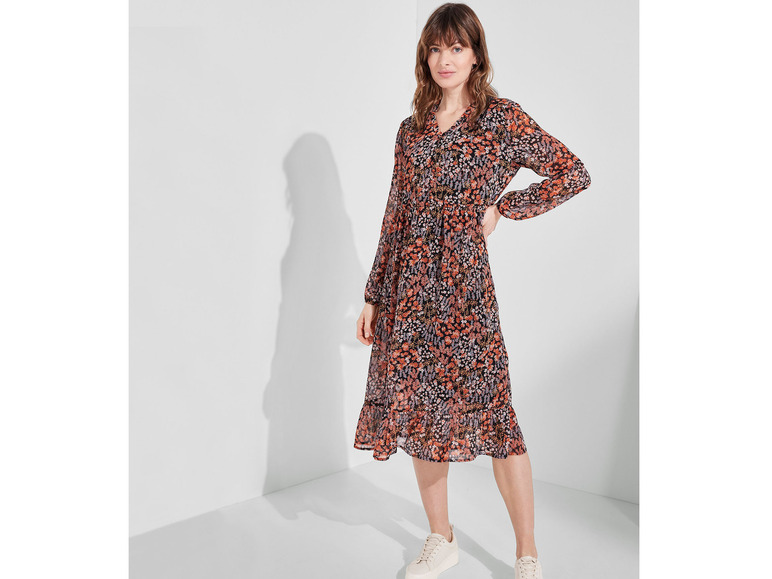 Aller en mode plein écran esmara® Robe midi à volants froncés - Photo 6