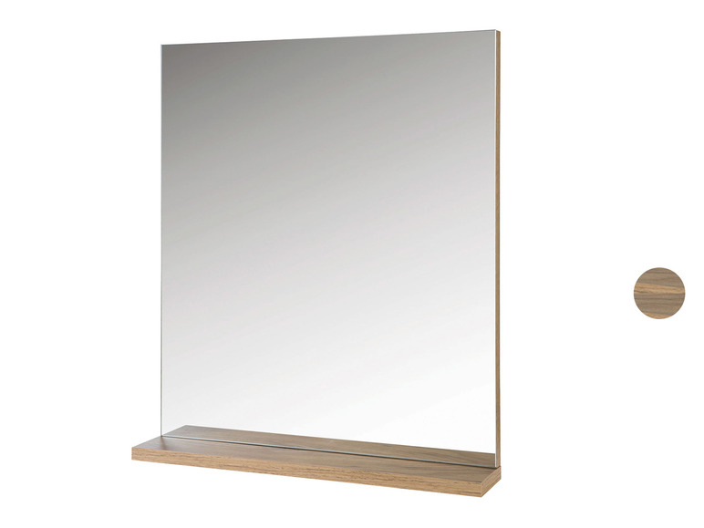 Ga naar volledige schermweergave: LIVARNO home Wandspiegel, 50 x 60 x 10 cm - afbeelding 1
