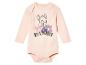 Un body rose à manches longues avec Bambi.
