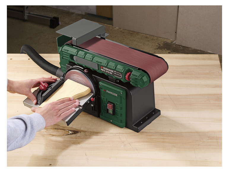 Ga naar volledige schermweergave: Band- en schijfschuurmachine PARKSIDE® PBTS370 - afbeelding 11