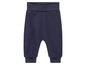 Pantalon de survêtement bleu foncé pour bébé.
