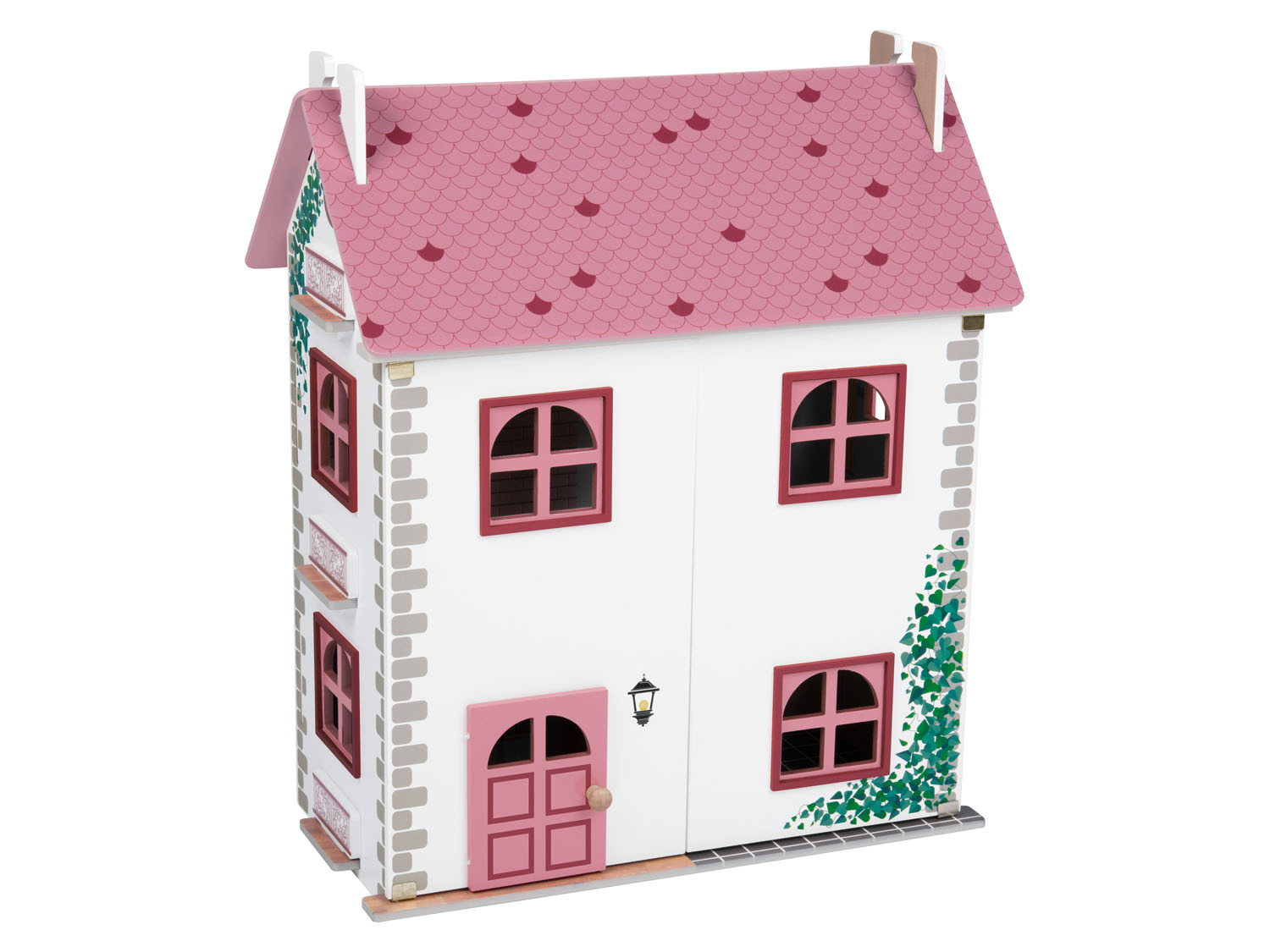 Maison de poupées rabattable en bois | Lidl.be