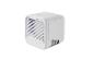 Refroidisseur d'air portable blanc avec grille et boutons de commande