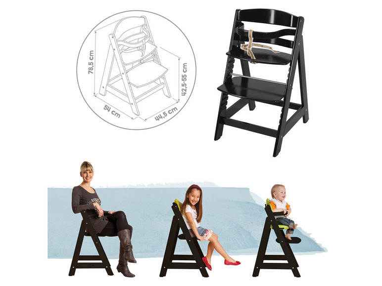 Aller en mode plein écran roba Chaise haute »Sit Up« avec marches, en bois - Photo 7