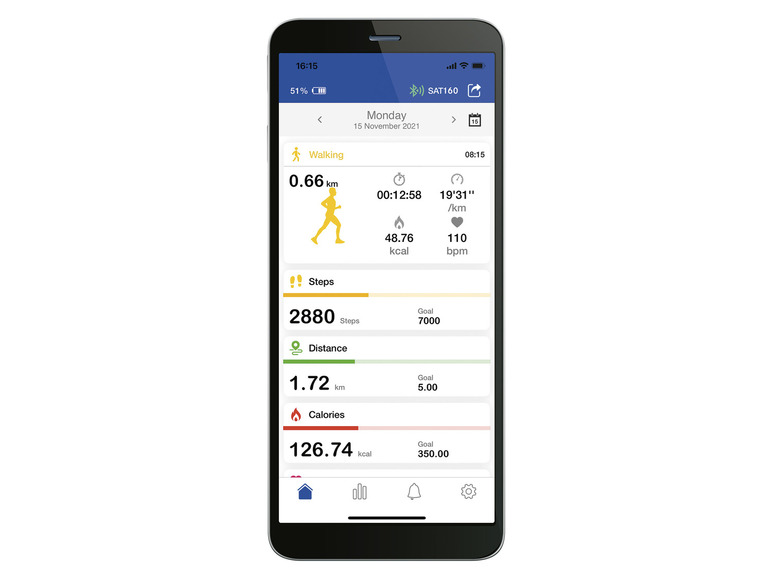 Ga naar volledige schermweergave: SILVERCREST® Activity tracker, met Bluetooth®, met app - afbeelding 10