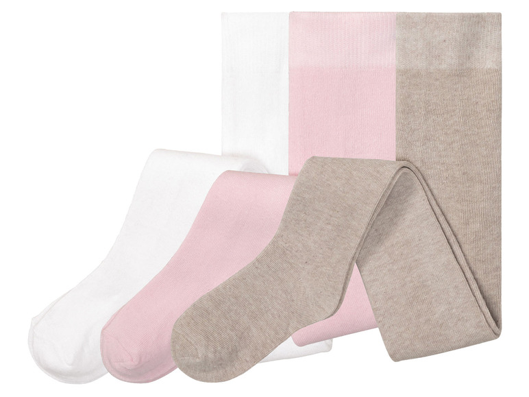 Aller en mode plein écran lupilu® Set de 3 collants en un mélange de coton - Photo 6
