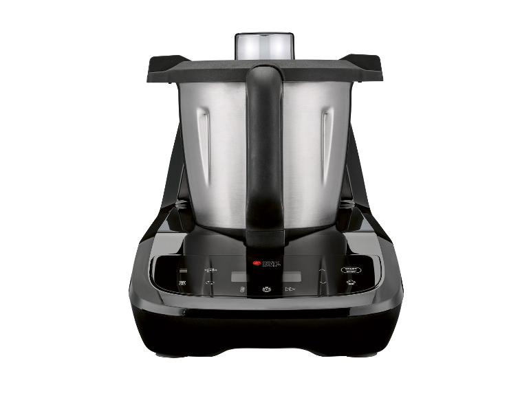 Monsieur Cuisine Compact keukenmachine in zwart en staal