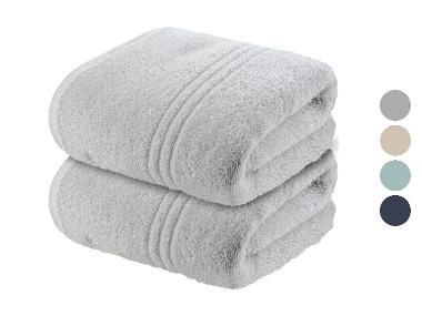 Serviettes de bain, 2 pièces, 50 x 100 cm SANSIBAR
