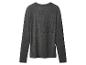T-shirt gris à manches longues et col rond, vue de dos