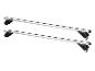 Twee Ultimate Speed dakdragers van aluminium.