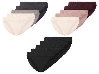 ESMARA® Slips pour femmes, 5 pièces