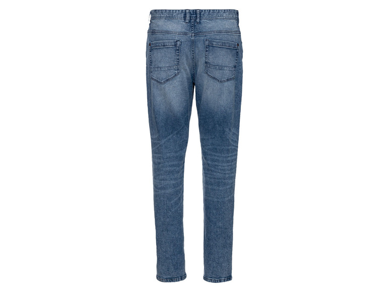 Ga naar volledige schermweergave: LIVERGY® Tapered fit jeans van een katoenmix - afbeelding 16