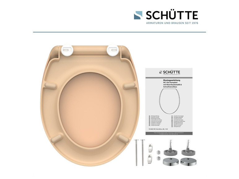 Ga naar volledige schermweergave: Schütte WC zitting duroplast, met soft-close-mechanisme - afbeelding 39