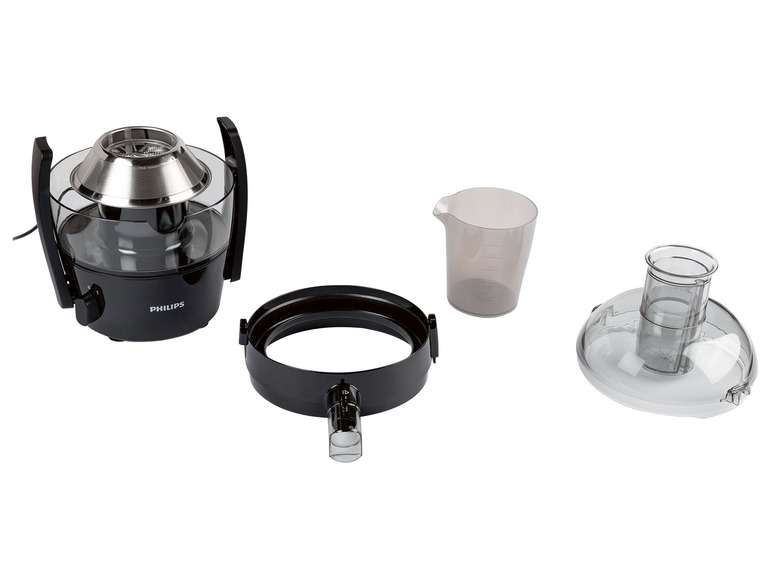 Aller en mode plein écran PHILIPS Centrifugeuse Viva Collection HR1832/00, 500 W, récipient à jus de 500 ml - Photo 7