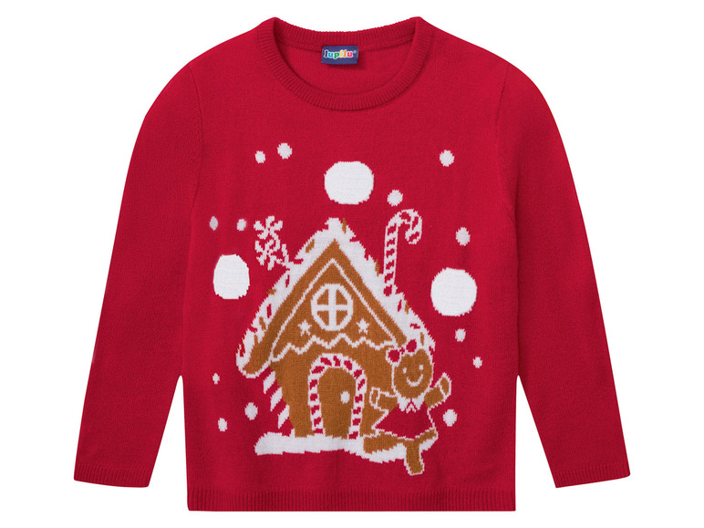 Aller en mode plein écran lupilu® Pull de Noël avec lumières LED ou son - Photo 6