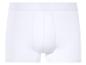 Witte onderbroek met een elastische tailleband.